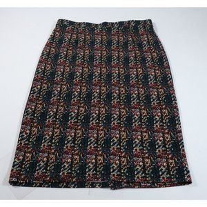 Everleigh Multicolor Long Pencil Tube Skirt Sz XL